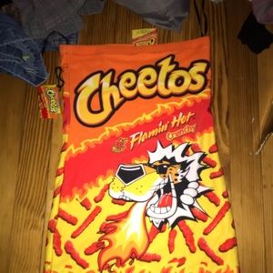 Flaming hot Cheetos dress